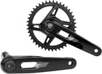 SRAM Rival 1x XPLR AXS Power Meter Wide Crankset - 160mm, 12/13-Speed, 42t, 8-Bolt Direct Mount, DUB PM Spindle, Black, MPN: 00.6118.743.000 UPC: 710845916069 Crankset Rival 1x XPLR AXS 12/13-Speed Power Meter Wide Crankset E1