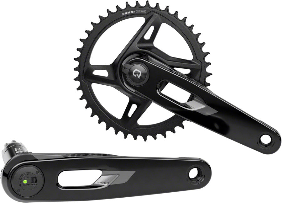 SRAM Rival 1x XPLR AXS Power Meter Wide Crankset - 170mm, 12/13-Speed, 42t, 8-Bolt Direct Mount, DUB PM Spindle, Black, MPN: 00.6118.743.003 UPC: 710845916083 Crankset Rival 1x XPLR AXS 12/13-Speed Power Meter Wide Crankset E1