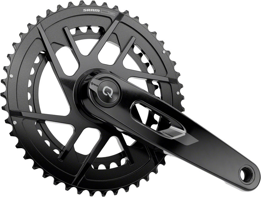 SRAM Rival AXS Power Meter Crankset - 160mm, 12-Speed, 46/33t, 8-Bolt Direct Mount, DUB PM Spindle, Black, E1 MPN: 00.6118.745.012 UPC: 710845916267 Crankset Rival AXS Power Meter Crankset E1