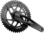 SRAM Rival AXS Power Meter Crankset - 172.5mm, 12-Speed, 46/33t, 8-Bolt Direct Mount, DUB PM Spindle, Black, E1 MPN: 00.6118.745.016 UPC: 710845916298 Crankset Rival AXS Power Meter Crankset E1
