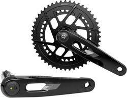 SRAM Rival AXS Power Meter Crankset - 172.5mm, 12-Speed, 46/33t, 8-Bolt Direct Mount, DUB PM Spindle, Black, E1 MPN: 00.6118.745.016 UPC: 710845916298 Crankset Rival AXS Power Meter Crankset E1