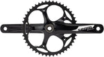 SRAM S-300 1.1 Courier Crankset - 165mm, Single Speed, 48t, 130 BCD, GXP Spindle Interface, Black MPN: 00.6118.121.000 UPC: 710845729812 Crankset S-300 1.1 Crankset