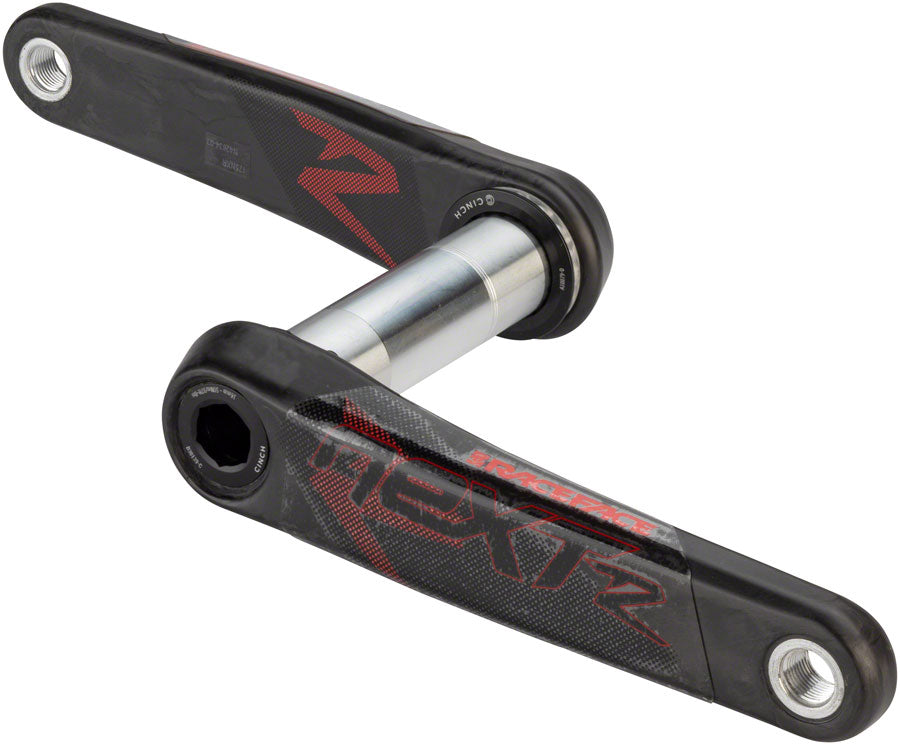 RaceFace Next R Crankset - 175mm, Direct Mount, 136mm RaceFace CINCH Spindle Interface, Red MPN: CK19NXR136ARM175P185 UPC: 821973344850 Crankset Next R CINCH Crankset