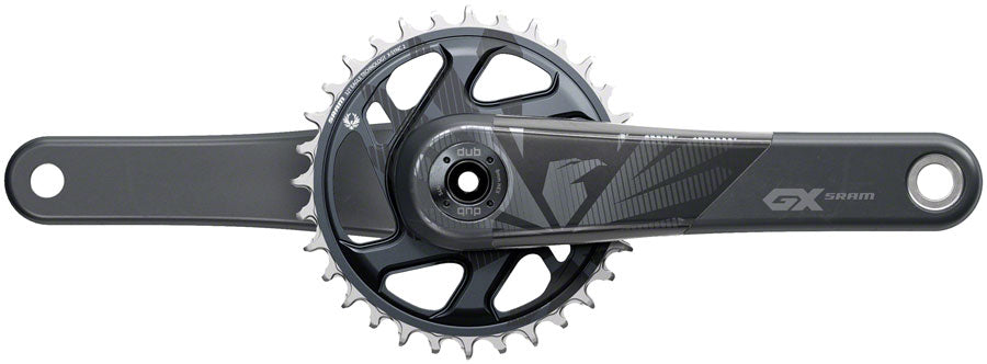 SRAM GX Eagle Carbon Boost Crankset - 170mm, 12-Speed, 32t, Direct Mount, DUB Spindle Interface, Lunar