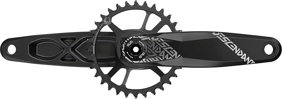 TruVativ Descendant 6K Aluminum Eagle Crankset - 170mm, 12-Speed, 32t, Direct Mount, DUB Spindle Interface, Black MPN: 00.6118.532.001 UPC: 710845813115 Crankset Descendant 6K Eagle DUB Crankset