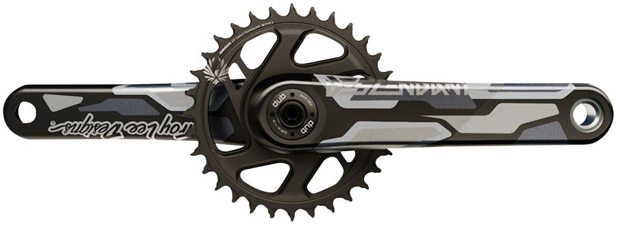 TruVativ Descendant Troy Lee Designs CoLab Carbon Crankset - 175mm, 12-Speed, 32t, Direct Mount, DUB Spindle Interface, MPN: 00.6118.577.001 UPC: 710845837326 Crankset Troy Lee Designs CoLab Descendant Crankset