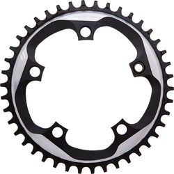 SRAM X-Sync Chainring 40 Teeth 110mm BCD Polished Grey/Matte Black MPN: 11.6218.015.001 UPC: 710845750601 Chainring X-Sync Chainring