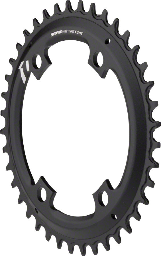 SRAM X-Sync Chainring 40T 110mm Asymmetric BCD, Black MPN: 11.6218.037.000 UPC: 710845804496 Chainring X-Sync Chainring