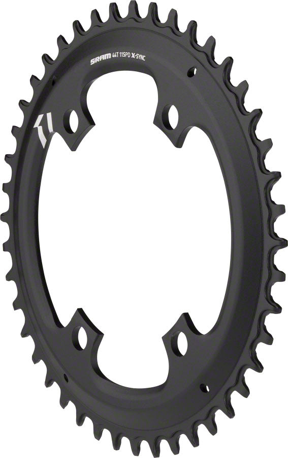 SRAM X-Sync Chainring 44T 110mm Asymmetric BCD, Black MPN: 11.6218.037.020 UPC: 710845804519 Chainring X-Sync Chainring