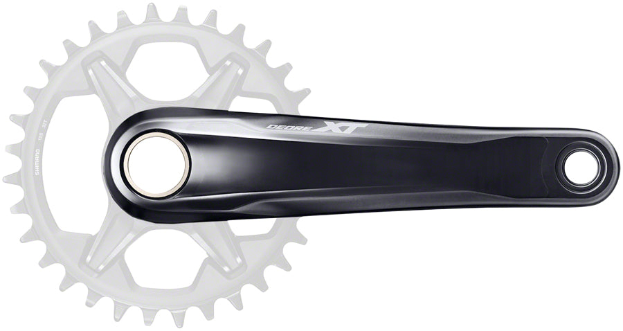 Shimano Deore XT FC-M8100-1 Crankset - 170mm, 12-Speed, 1x, Direct Mount, Hollowtech II Spindle Interface, Black MPN: IFCM81001CXXT UPC: 192790780658 Crankset Deore XT FC-M8100-1 Crankset