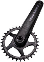 RaceFace Aeffect R Crankset - 165mm, Direct Mount CINCH, RaceFace EXI Spindle Interface, Black MPN: CK20AER137ARM165BLK UPC: 821973354316 Crankset Aeffect R Crankset