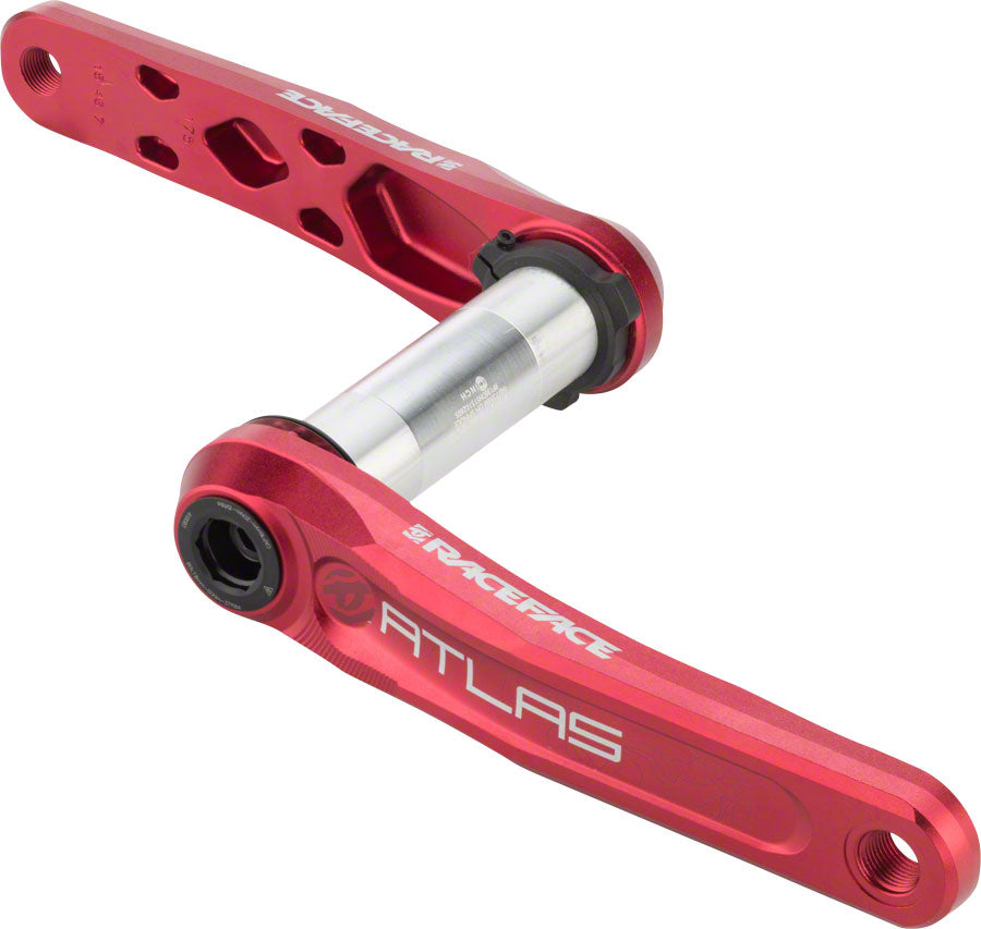 Race Face Atlas Cinch Crank Arm Set: 175mm Red