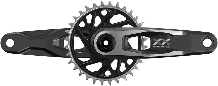 SRAM XX Downhill T-Type Crankset - 155mm, 7-Speed, 34t 3mm Offset Chainring, Direct Mount, 55mm Chainline, DUB Wide MPN: 00.6118.757.002 UPC: 710845928161 Crankset XX Downhill T-Type Crankset