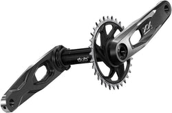 SRAM XX Downhill T-Type Crankset - 155mm, 7-Speed, 34t 6mm Offset Chainring, Direct Mount, 56.5mm Chainline, DUB DH - Crankset - XX Downhill T-Type Crankset