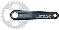 Shimano SLX FC-M7100-1 Crankset - 165mm, 12-Speed, 1x, Direct Mount, Hollowtech II Spindle Interface, Black MPN: IFCM71001AXXT UPC: 192790780504 Crankset SLX FC-M7100 Crankset