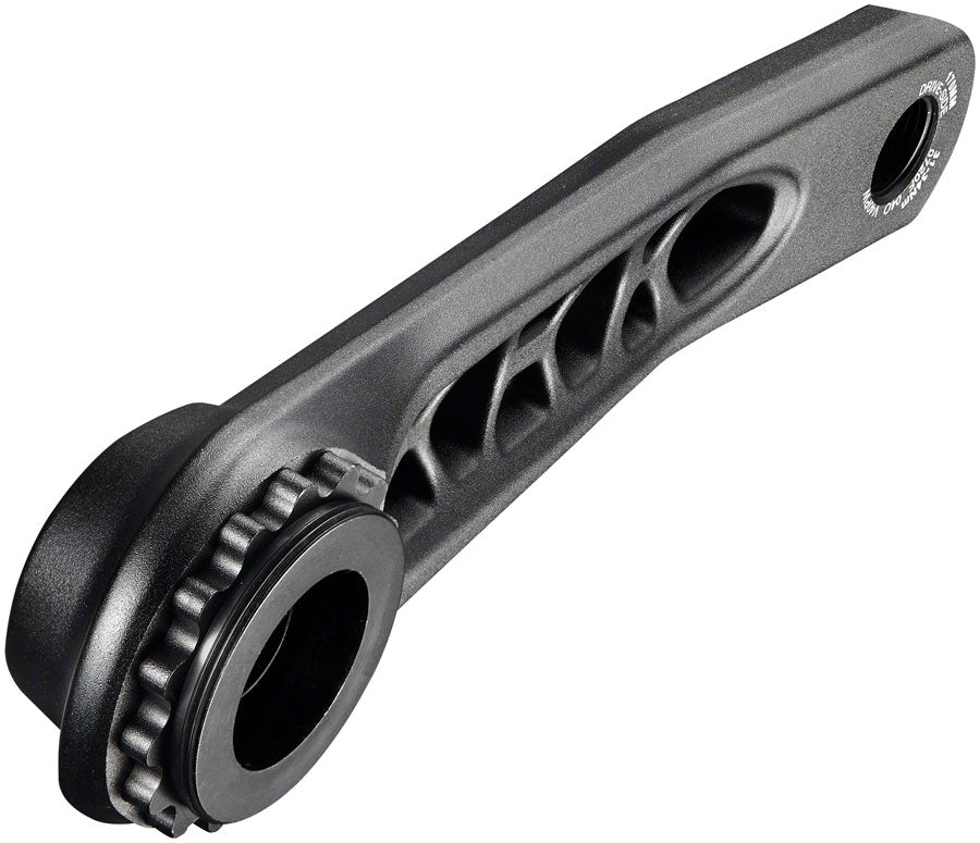 e*thirteen Helix Core Crankset - 170mm, 73mm, 24mm Spindle with e*thirteen P3 Connect Interface, Black MPN: CS4HBA-100 Crankset Helix Core Crankset