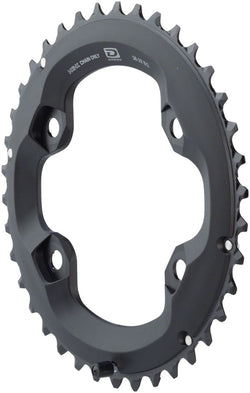 Shimano Deore FC-M6000 Chainring - 36t, 10-Speed, 96mm Asymmetric BCD, for 36-26t Set MPN: Y1WB98010 UPC: 689228866164 Chainring Deore M6000 10-Speed Chainring