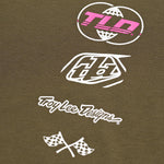 Troy Lee Designs Skyline Short Sleeve Ride Tee   Worldwide Caper, Small MPN: 382148002 UPC: 887202498213 Jersey Skyline Short Sleeve Ride Tee