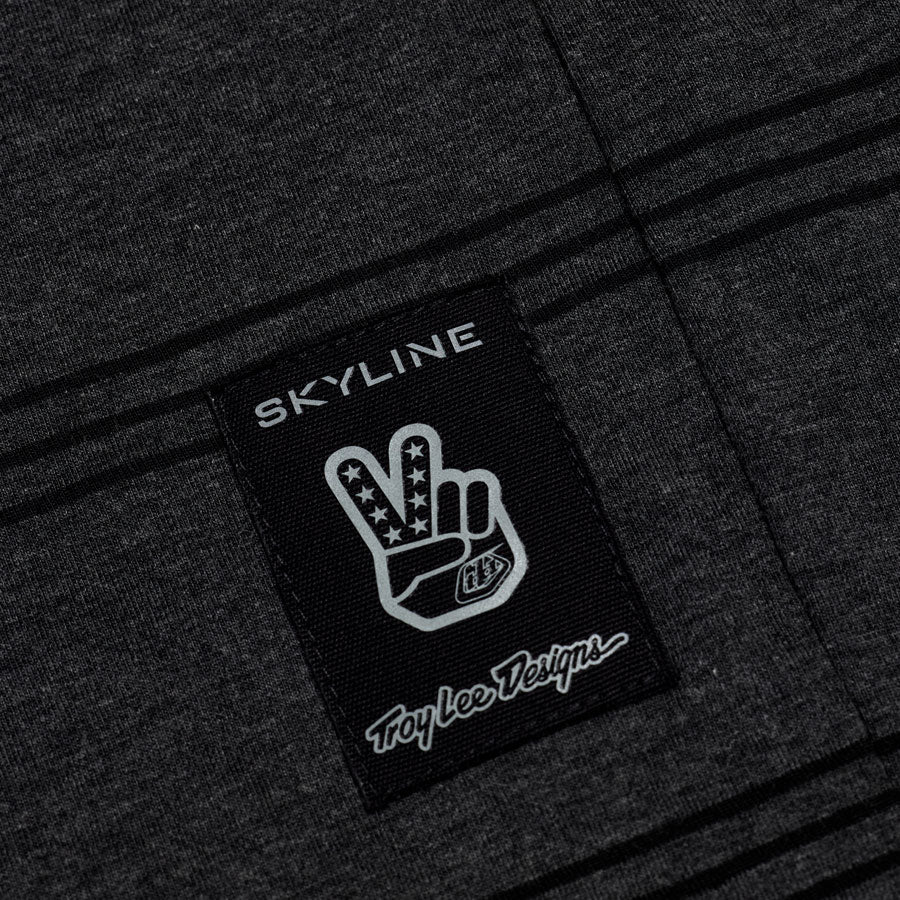 Troy Lee Designs Skyline Short Sleeve Ride Tee   Washed Out Dark Cloud, Small MPN: 382144002 UPC: 887202498015 Jersey Skyline Short Sleeve Ride Tee