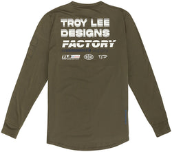 Troy Lee Designs Ruckus Long Sleeve Ride Tee   Factory Caper, X-Large - Jersey - Ruckus Long Sleeve Ride Tee