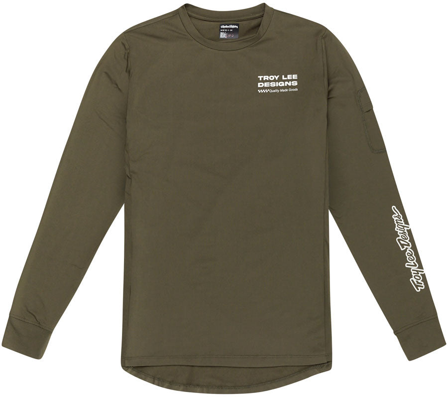 Troy Lee Designs Ruckus Long Sleeve Ride Tee   Factory Caper, Small