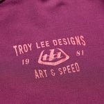 Troy Lee Designs Ruckus Long Sleeve Ride Tee   Lockdown Sangria, X-Large MPN: 371026005 UPC: 887202542015 Jersey Ruckus Long Sleeve Ride Tee