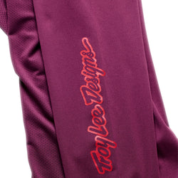 Troy Lee Designs Ruckus Long Sleeve Ride Tee   Lockdown Sangria, X-Large - Jersey - Ruckus Long Sleeve Ride Tee