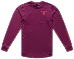 Troy Lee Designs Ruckus Long Sleeve Ride Tee   Lockdown Sangria, X-Large MPN: 371026005 UPC: 887202542015 Jersey Ruckus Long Sleeve Ride Tee