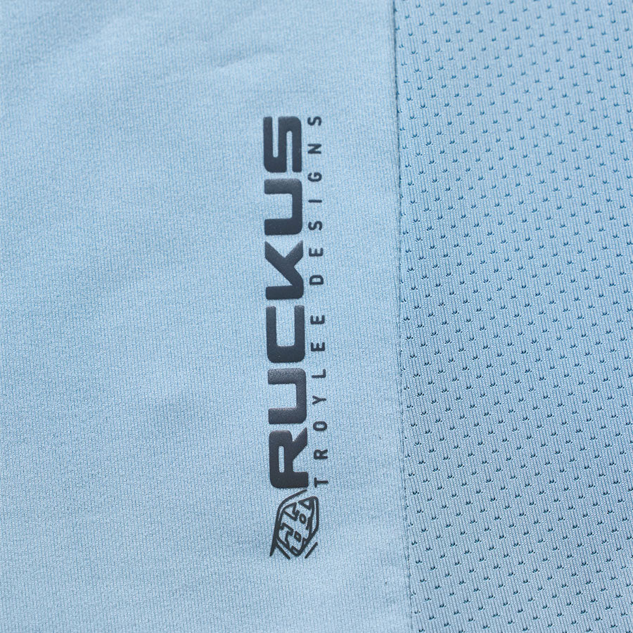 Troy Lee Designs Ruckus Long Sleeve Ride Tee   Waves Dawn Blue, Large - Jersey - Ruckus Long Sleeve Ride Tee