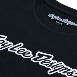 Troy Lee Signature Short Sleeve Tee - Black, Small MPN: 701917042 UPC: 887202508974 Jersey Signature Short Sleeve Tee