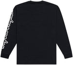 Troy Lee Signature Long Sleeve Tee - Black, X-Large - Jersey - Signature Long Sleeve Tee