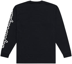 Troy Lee Signature Long Sleeve Tee - Black, Large - Jersey - Signature Long Sleeve Tee
