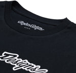 Troy Lee Signature Long Sleeve Tee - Black, Medium - Jersey - Signature Long Sleeve Tee