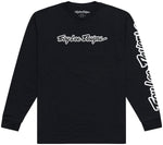Troy Lee Signature Long Sleeve Tee - Black, 2X-Large MPN: 729917016 UPC: 887202508363 Jersey Signature Long Sleeve Tee