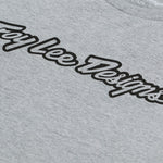 Troy Lee Signature Long Sleeve Tee - Gray Heather, Medium MPN: 729917023 UPC: 887202508387 Jersey Signature Long Sleeve Tee