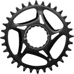 RaceFace Narrow Wide Direct Mount CINCH Steel Chainring - for Shimano 12-Speed, requires Hyperglide+ compatible chain, MPN: RR21STLDM34TSHI12BLK UPC: 821973391496 Direct Mount Chainrings Narrow Wide Direct Mount CINCH Hyperglide+