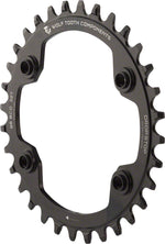 Wolf Tooth 96 BCD Chainring - 32t, 96 Asymmetric BCD, 4-Bolt, Drop-Stop A, For Shimano XTR M9000 and M9020 Cranks, Black MPN: XTR9632 UPC: 812719021197 Chainring Shimano XTR M9000 96 BCD Asymmetrical Chainrings