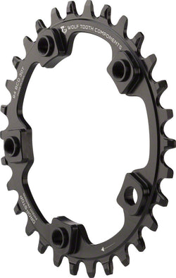 Wolf Tooth 94 BCD Chainring - 30t, 94 BCD, 5-Bolt, Drop-Stop A, Black MPN: SUR5-9430 UPC: 810006800371 Chainring 94 BCD 5-Bolt Chainrings