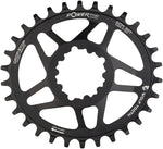 Wolf Tooth Elliptical Direct Mount Chainring - 34t, SRAM Direct Mount, Drop-Stop, For SRAM 3-Bolt Cranksets, 6mm Offset, MPN: OVAL-SDM34 UPC: 812719021531 Direct Mount Chainrings PowerTrac Elliptical SRAM 3-Bolt Direct Mount Chainrings