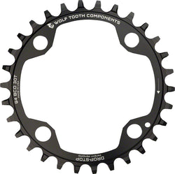 Wolf Tooth 94 BCD Chainring - 32t, 94 BCD, 4-Bolt, Drop-Stop, For SRAM Cranks, Black MPN: SR4-9432 UPC: 810006800333 Chainring 94 BCD 4-Bolt Chainrings