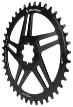 Wolf Tooth Direct Mount Chainring - 42t, SRAM Direct Mount, Drop-Stop B, For SRAM 8-Bolt Cranksets, 6mm Offset, Black - Direct Mount Chainrings - SRAM 8-Bolt Direct Mount Chainrings