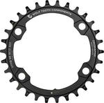 Wolf Tooth 96 BCD Chainring - 38t, 96 Asymmetric BCD, 4-Bolt, Drop-Stop A, For Shimano XT M8000 and SLX M7000 Cranks, MPN: XTM8K9638 UPC: 812719026291 Chainring Shimano XT 8000 / SLX 7000 96 Asymmetrical BCD Chainrings