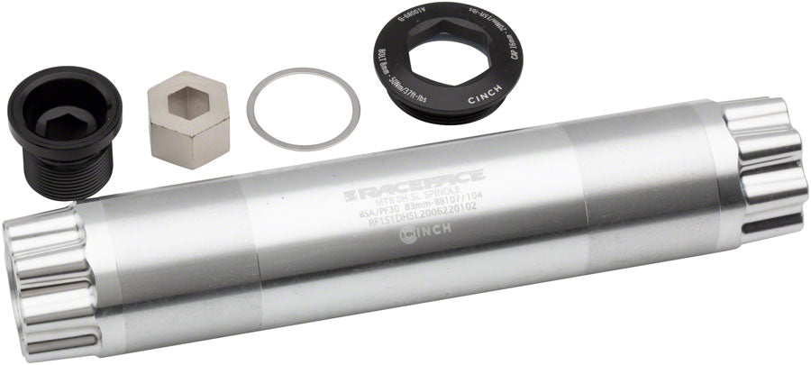 RaceFace Six C/Atlas CINCH Spindle Kit - 30mm, For 83mm, Fits