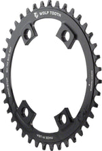 Wolf Tooth Shimano 110 Asymmetric BCD Chainring - 38t, 110 Asymmetric BCD, 4-Bolt, Drop-Stop B, For Shimano Cranks, MPN: SH11038 UPC: 812719022033 Chainring 110 Asymmetrical BCD Chainrings for Shimano