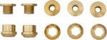 Wolf Tooth 1x Chainring Bolt Set - 6mm, Dual Hex Fittings, Set/5, Gold MPN: 5CBCN06GLD UPC: 812719022118 Chainring Bolt 1x Chainring Bolt Sets