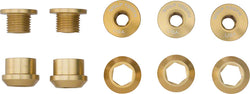 Wolf Tooth 1x Chainring Bolt Set - 6mm, Dual Hex Fittings, Set/5, Gold MPN: 5CBCN06GLD UPC: 812719022118 Chainring Bolt 1x Chainring Bolt Sets