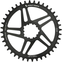 Wolf Tooth Direct Mount Chainring - 40t, SRAM Direct Mount, For SRAM 3-Bolt, 6mm Offset, Drop-Stop B, Flattop MPN: SDM40-FT UPC: 810006801156 Direct Mount Chainrings SRAM 3-Bolt Direct Mount Chainrings