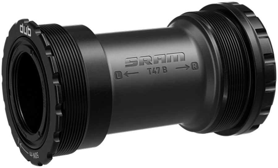 SRAM DUB T47 Bottom Bracket - T47, 77mm, Road and Road Wide, Black