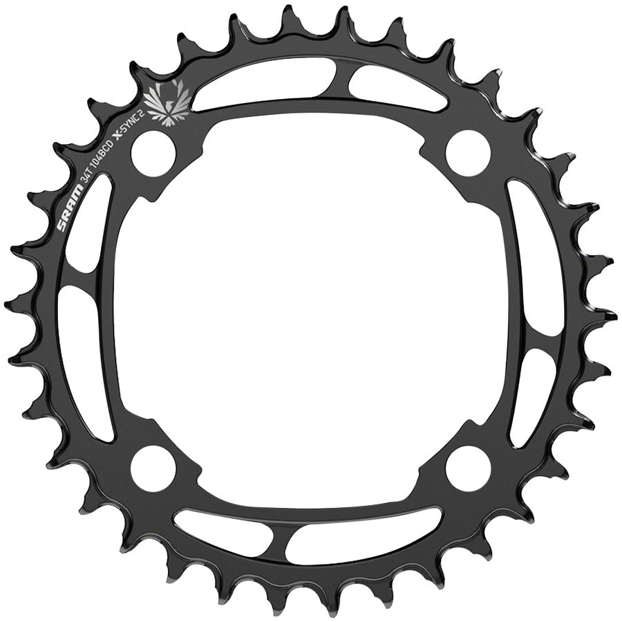 SRAM X-Sync 2 Steel Eagle Chainring - 34T, 104mm Bolt Circle