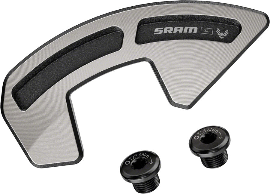 Distinction 1〜4 SRAM XX Eagle T-Type Single Ring Impact/Bash Guard Kit - For 34t